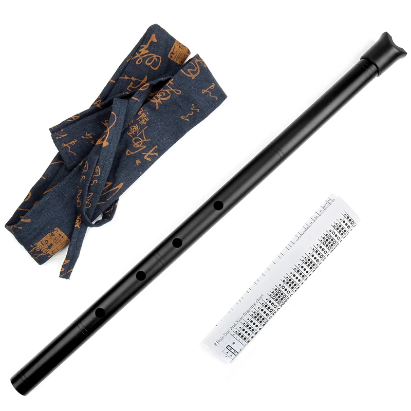 

Traditional Vertical D Key Shakuhachi 5 Holes Musical Instruments Silver Flute Metal Material Instrument Chinese New Arrival