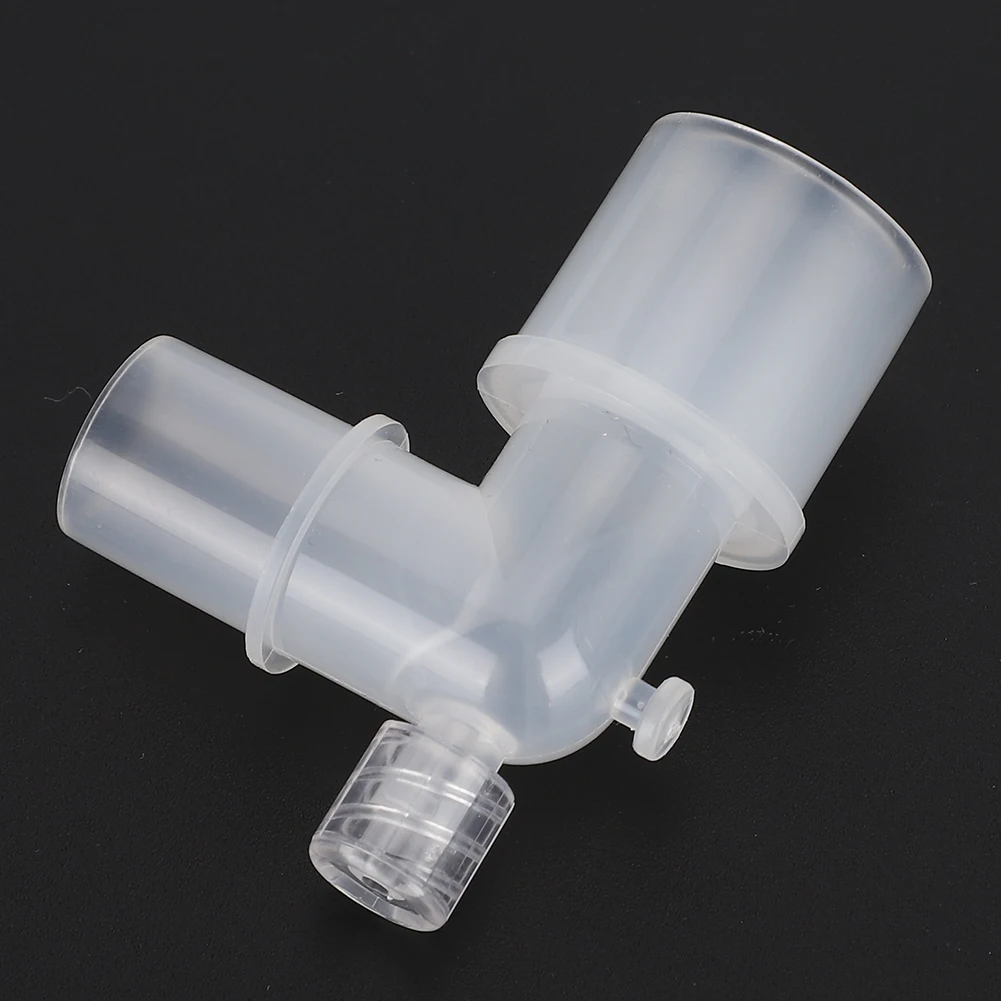 L Shaped Plastic Hose Connector Breathing Tube Connection Adapter Ventilation Tubeanesthesia Machine Atomization Accessories view 3