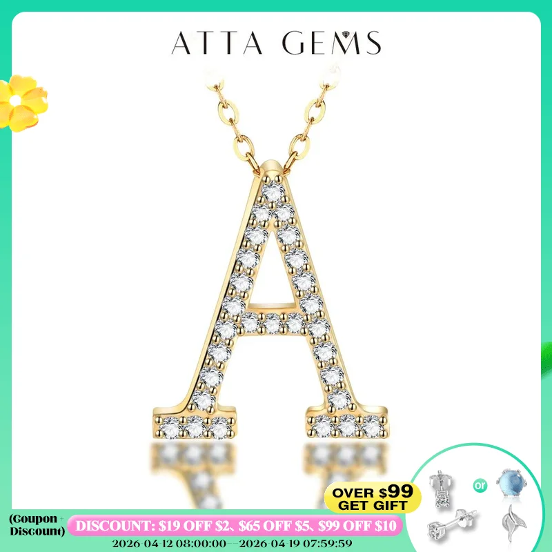 

Fashion Solid 925 Sterling Silver Moissanite Initial 26 Letter Charms Pendant For Women Necklace Jewelry Accessories With Chains