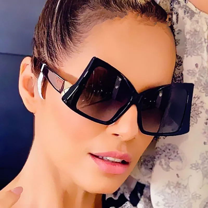 LeonLion Oversized Butterfly Sunglasses Women Vintage Luxury Glasses Women/Men Brand Designer Eyewear Women Gafas De Sol Mujer