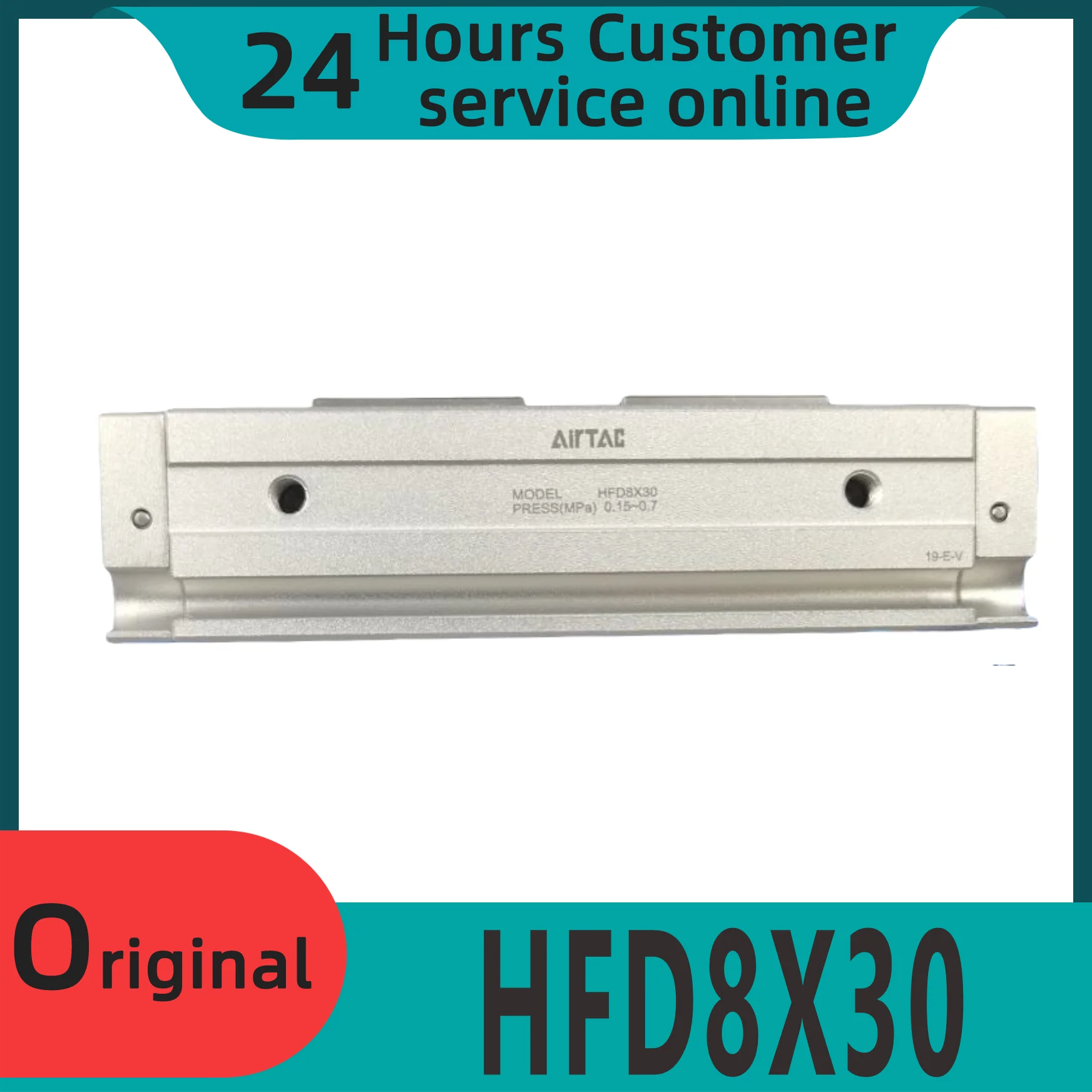 

Brand new original thin pneumatic finger cylinder HFD8X30 HFD8X15 HFD8X8
