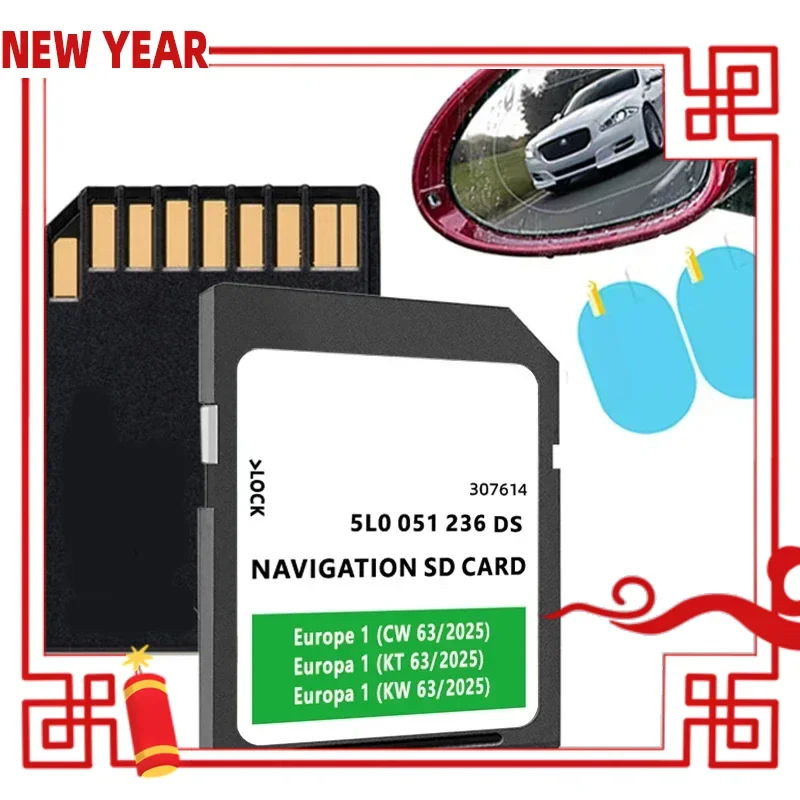 

Maps for Skoda Rapid GPS SD Card Navigation 2025 Gen2 Europe Version Software Update with Free Anti Fog Flim GPS Para Auto