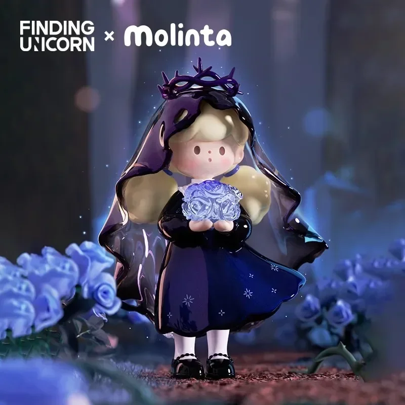 Finidng Eenhoorn Molinta Natuurlijke Serie Speelgoed Pop Leuke Anime Figuur Desktop Ornamenten Collectie Gift Leuke Mystery Bag Box Guss