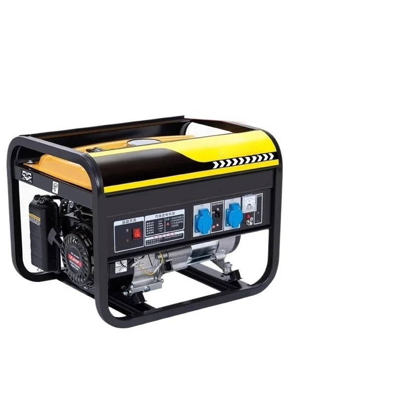 

Бензиновый генератор с электростартером для дома и улицы, компактный портативный генератор