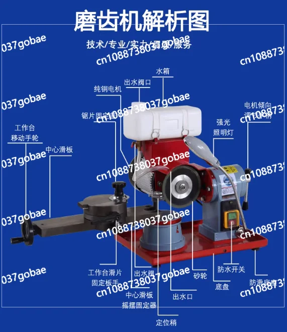 Alloy Saw Blade Grinding Machine Xiaomowang Grinding Saw Machine Saw Blade Grinding Machine
