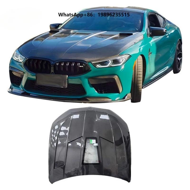 High-quality Carbon Fiber Transparent Hood Upgrade and Modification M8 Hood Manufacturer Direct Sales