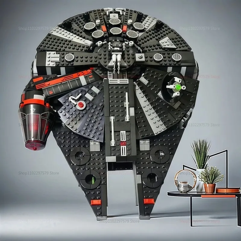 

2025 горячий продавать 75389, модель Темного Сокола, детские игрушки из строительных блоков, подарки на день рождения, подарки на рождественскую вечеринку