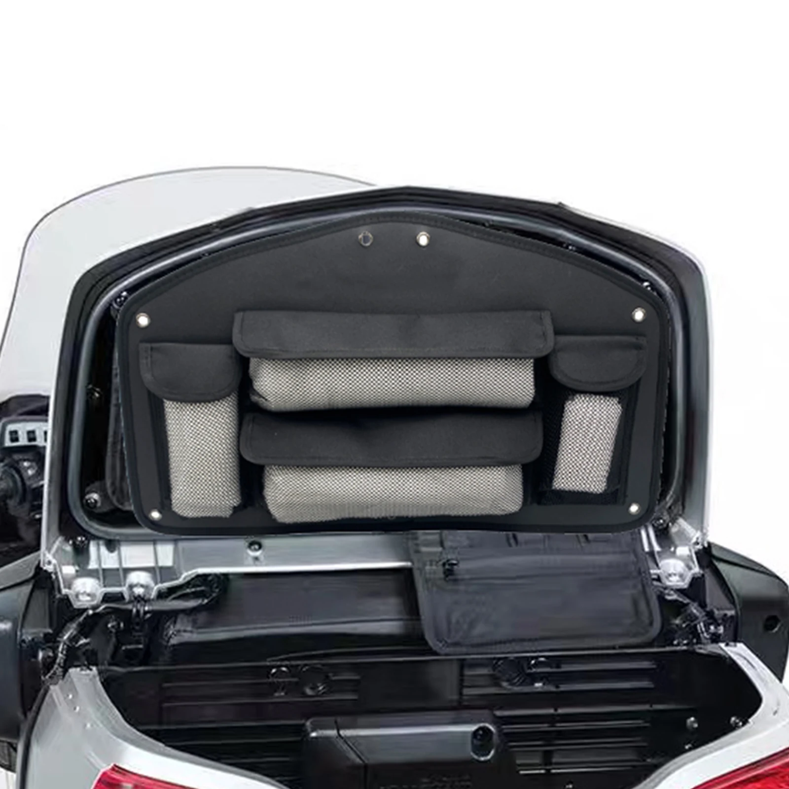 Fit For Honda Gold Wing GL 1800 Goldwing GL1800 2001-2024 Tour-Pak Lid Organizer Side Saddlebag Pouches External Storage Bag
