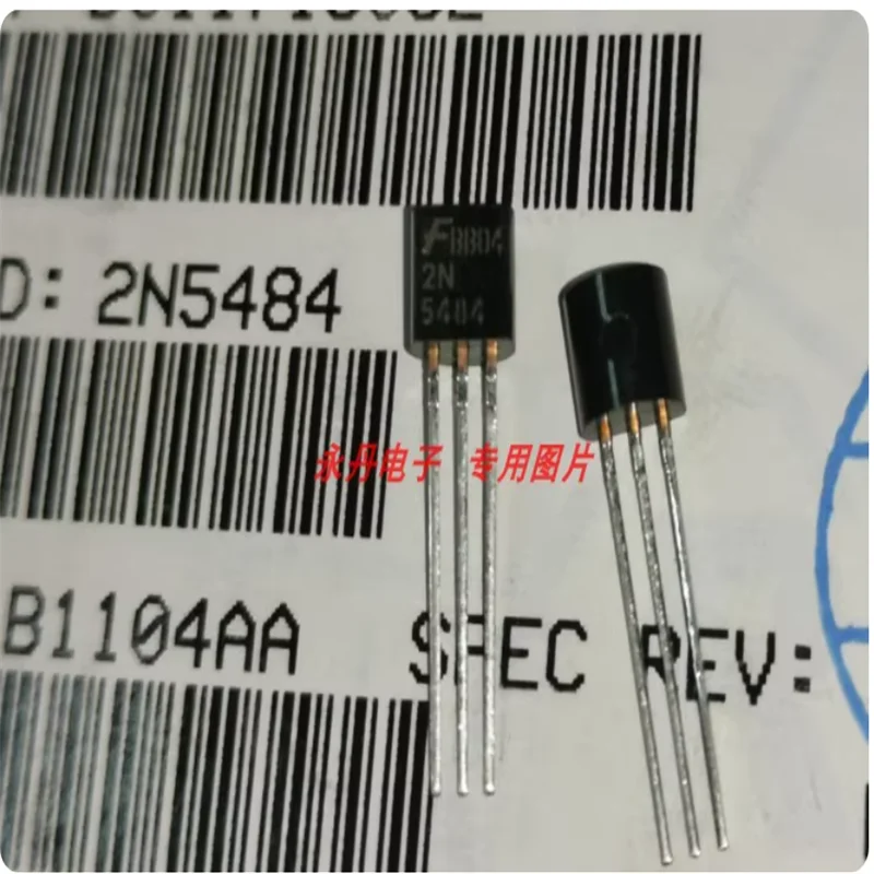 Brand new original box and package stock 2N5484 5484 MOSFET TO-92