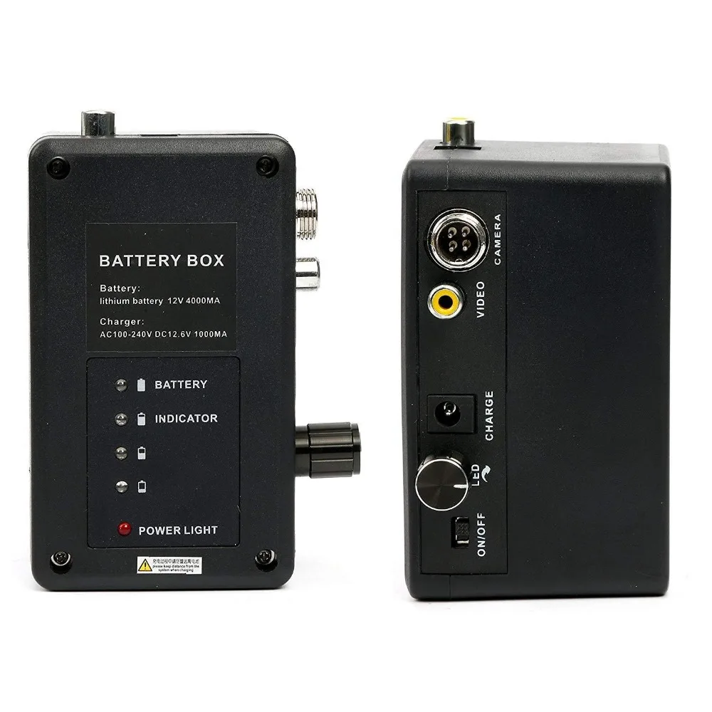 

SYANSPAN 4500mah Battery of Pipe Inspection Video Camera and Drain Sewer Pipeline Industrial Endoscope System Cell Box