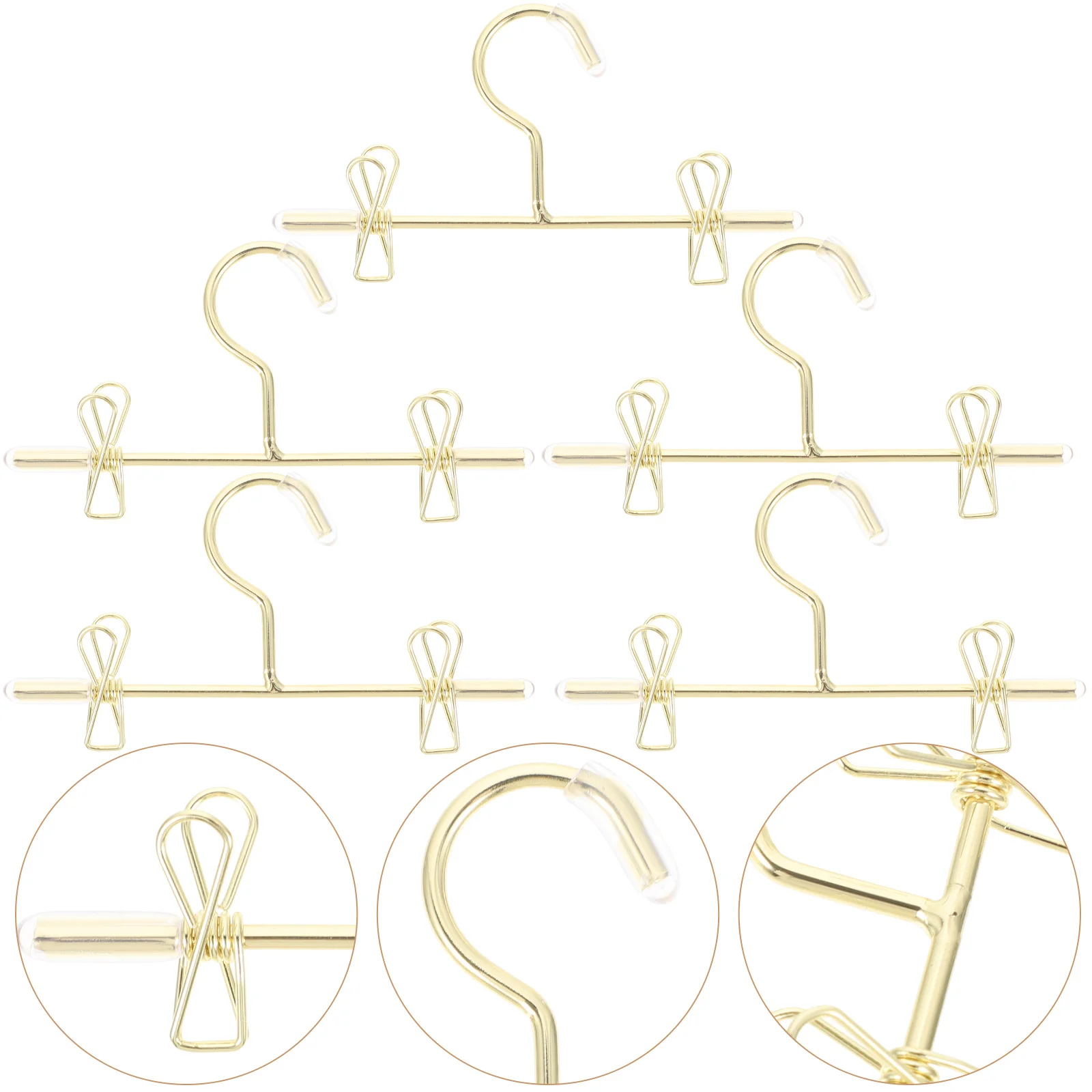 5-delige hanger kleerhangers mini-rek babyspeelgoed huis rekwisieten kleding kleine jurk kledingstuk delicaat