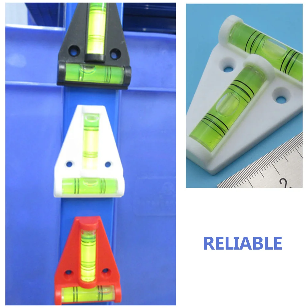 Mini Magnetic Bubble Level T-Type Precision Tool Durable Pmma ABS Materials Rv Furniture Appliances Easy Use Bubble Fixing Level