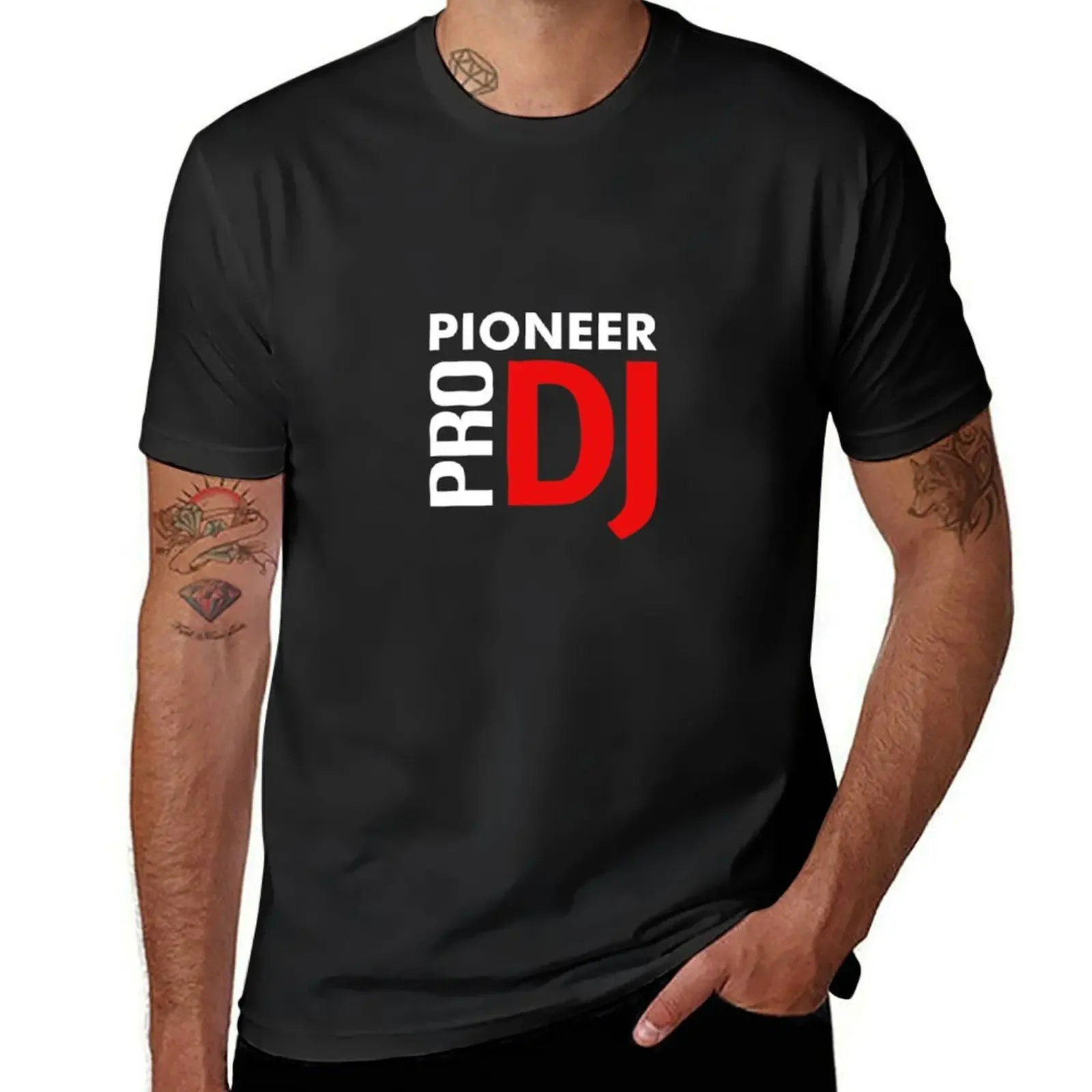 

Logo Pioneer DJ Pro T-Shirt oversized t shirt hippie clothes men clothings