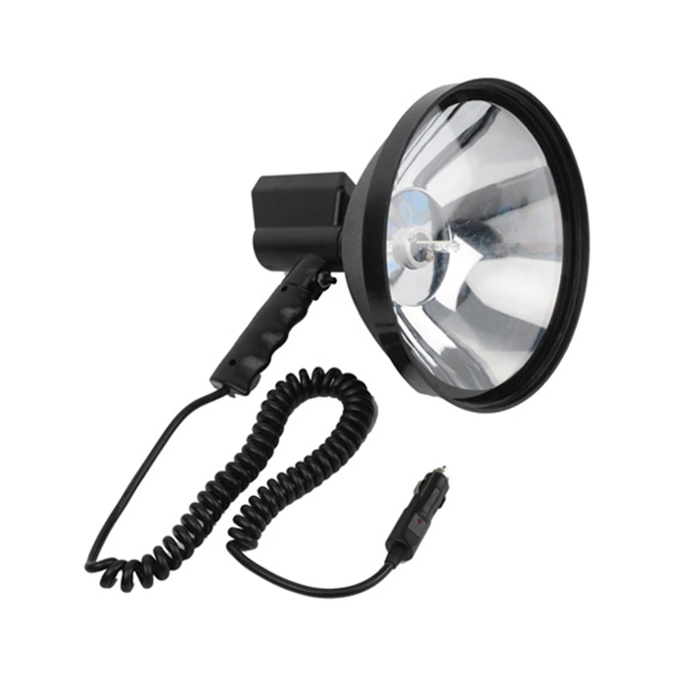 9 Inch 35W Searchlight Hunting Spotlights Waterproof Flashlight Camping Lantern Portable Lighting High Power Flashlight