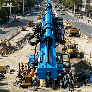 Stone Drill Split Machine Electric High Pressure Static Splitter Blasting Free Urban Concrete Structure Demolition Machinery