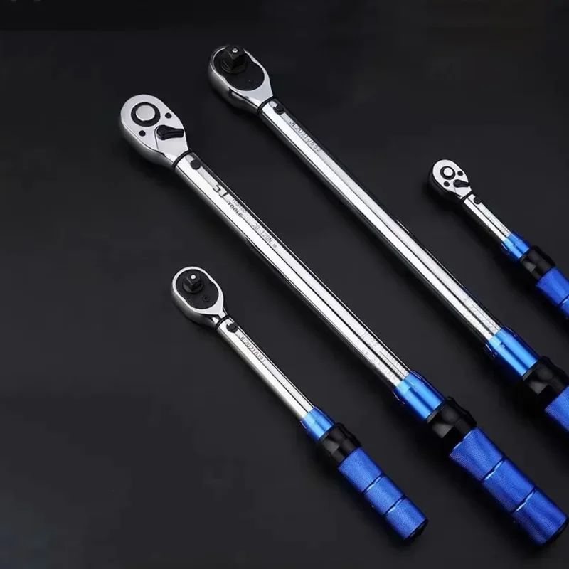 3/8 Inch 5-60N.m Torque Wrench Square Drive Torque Wrench ±3% High Precision Torque Wrench Professional Bicycle Car Hand Tool