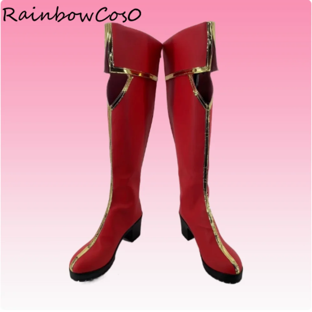 Seta Kaoru Kokoro Tsurumaki Bang Dream HappyWorld! Cosplay Shoes Boots Game Anime Halloween Christmas RainbowCos0 W4627