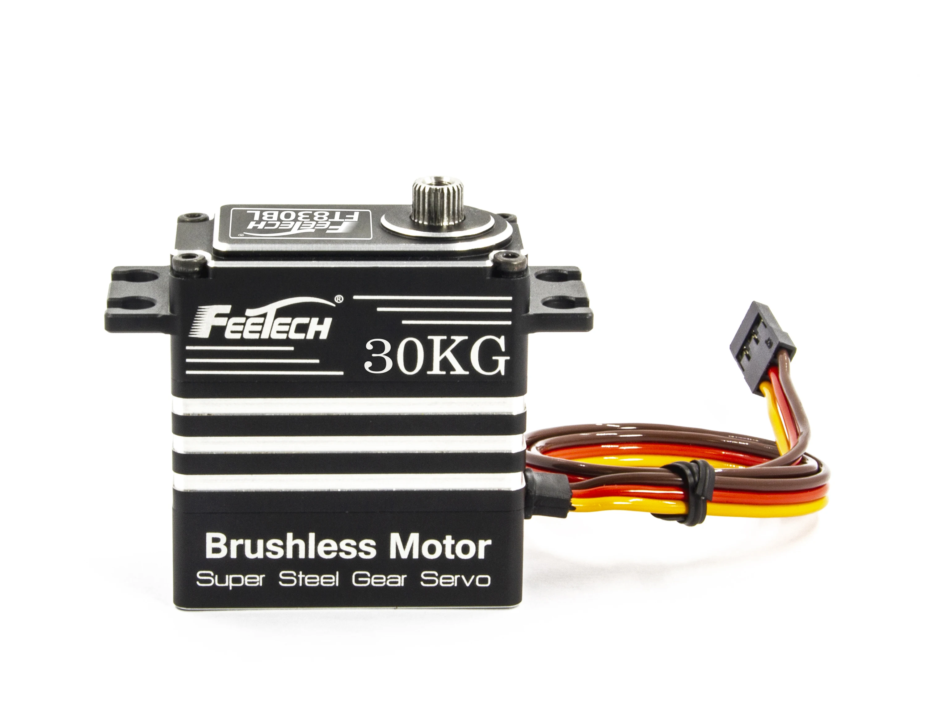 Feetech Custom Design Aluminum Case 30kg Digital Slim Wing UAV Airplane with Coreless Robot Servo Made of Durable Metal