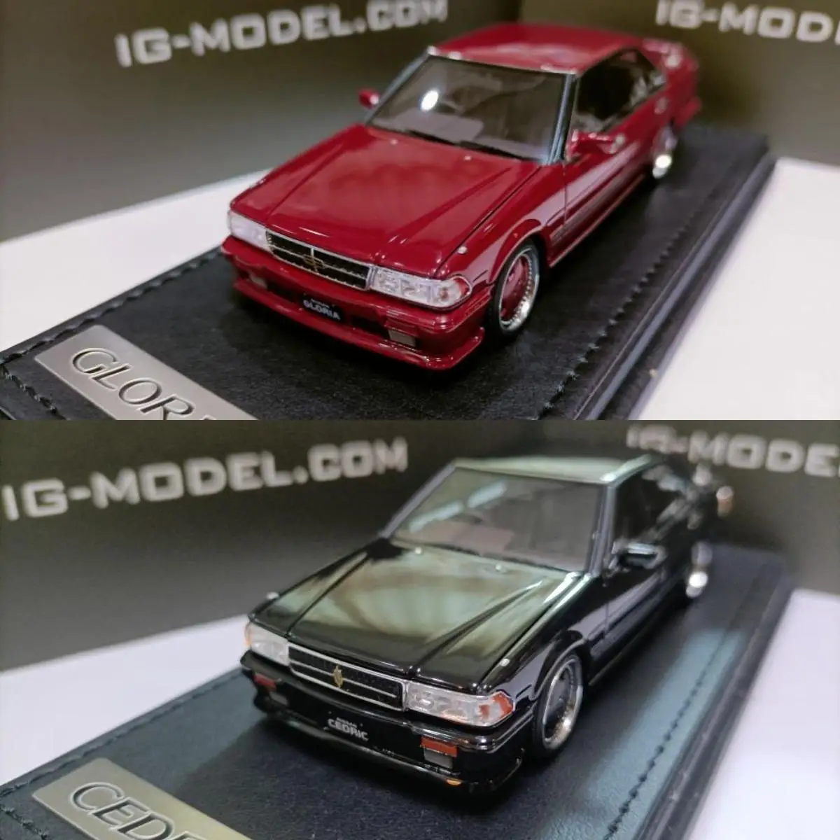 

IG 1:43 Cedric Y31 GranTurismo SV JDM Simulation Limited Edition Resin Metal Static Car Model Toy Gift