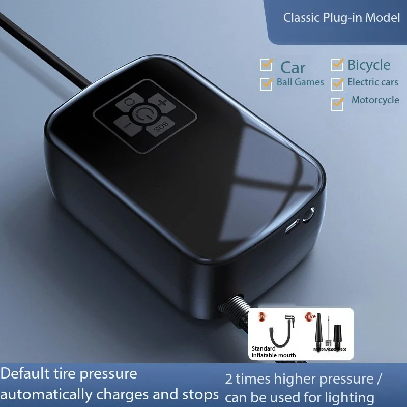 

Portable Smart Wireless Digital Display Car Air Compressor Electric Emergency Tool Car Air Compressor
