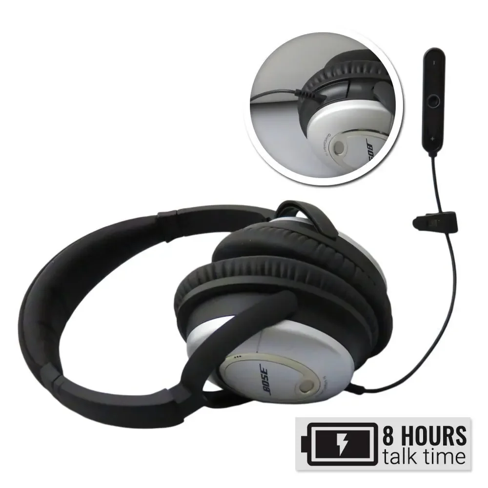 Bluetooth 5.0 Adaptador De Áudio Estéreo Receptor Handsfree Sem Fio Para Bose QuietComfort 15 2 QC2 QC15 Auscultadores
