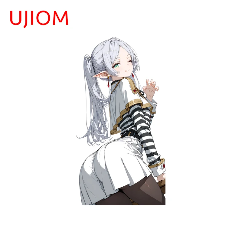UJIOM Frieren Pretty Character Peripheral Wall Sticker Trendy Creative Hot Selling Decal Suitable For Air Conditioner Decor