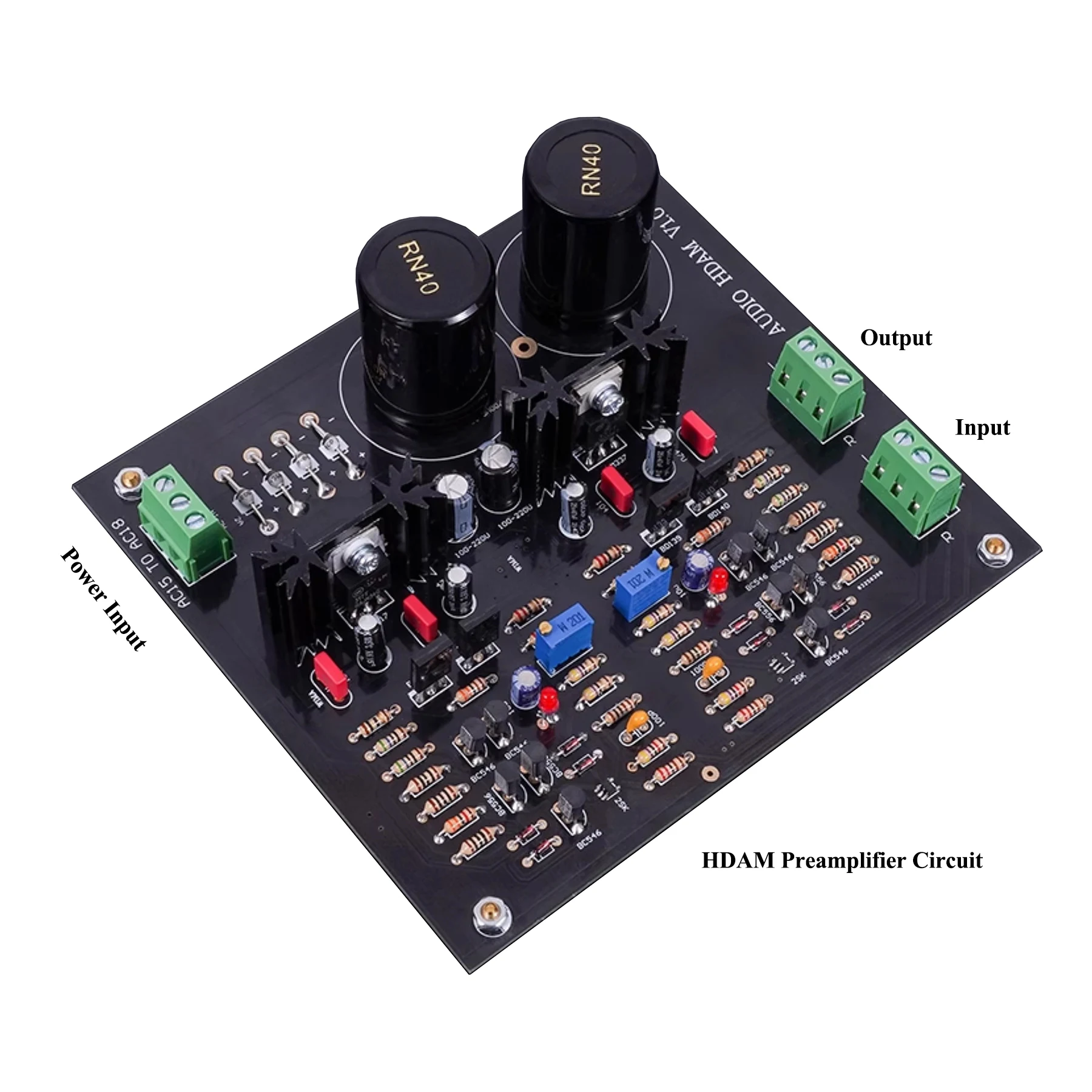 Imagem -05 - Pure Preamplifier Board Kits para Casa Áudio Amplificador Board Clássico Marantz Hdam Classe a Pré-amplificador Circuito Faça Você Mesmo Casa