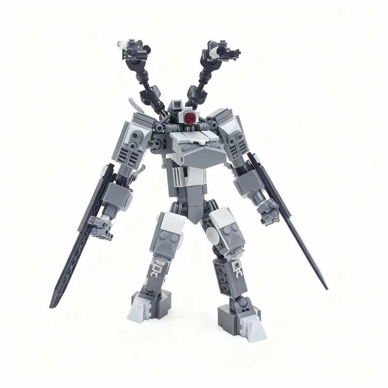 

247pcs MOC Grey Infiltrator Robot Space Model Building Blocks Construction Toy Christmas Gifts DIY Creative Idea Education Brick