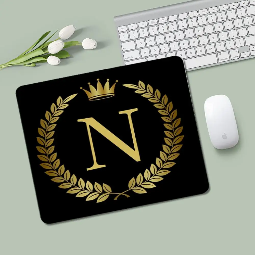 

Mouse Pad Small Gaming Mat Desk Gadgets 26 Letters Mousepad Gamer Office Rug Offices Accessories Mats Anime Computer Mause Cute