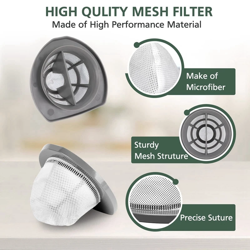 فلتر هيبا بديل متوافق مع بيسيل 2033 20331 20333 20339 ملحقات المكنسة الكهربائية مرشحات فراغ