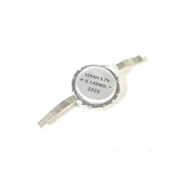 2PCS/LOT 1054 Small Rechargeable Battery LIR1054 3.6V 40mAh Soft Wrapped Polymer Rechargeable Button 3.7V Headset
