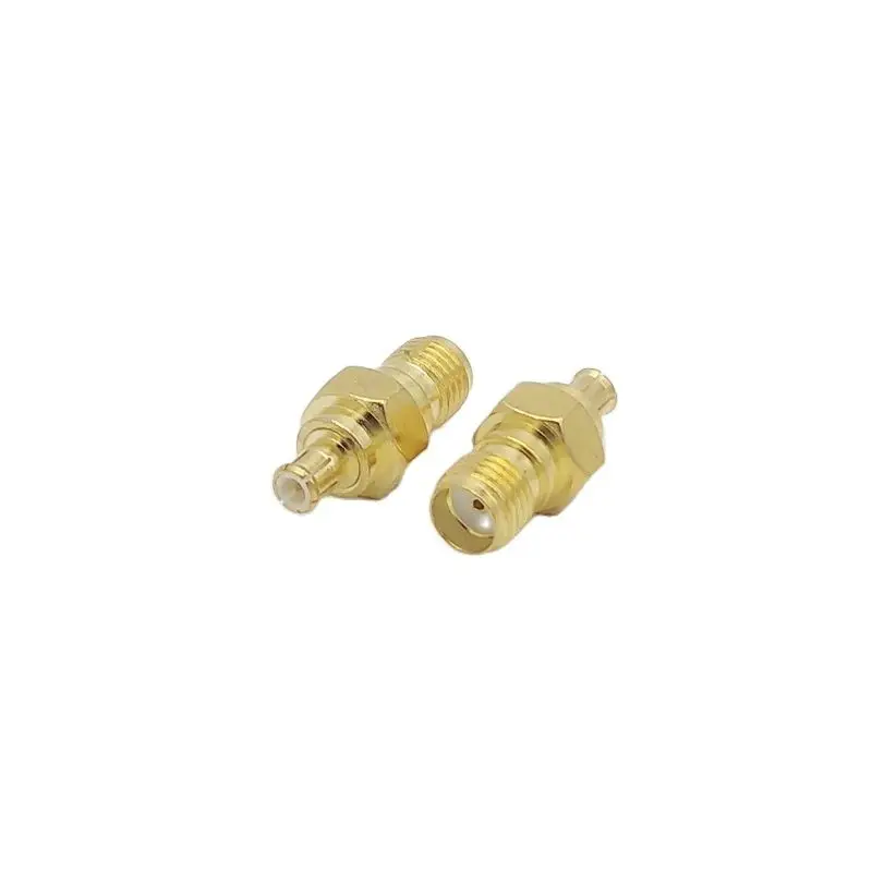 SMA To MCX Connector SMA Female To MCX Male RF Coaxial Adapter 1Pcs