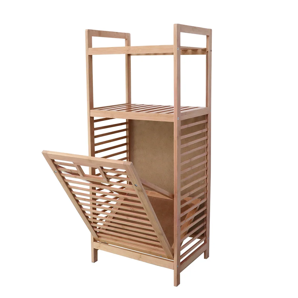 

Japanese-style laundry basket with shelves, can be sorted and sorted in multiple layers, and the dirty clothes storage basket