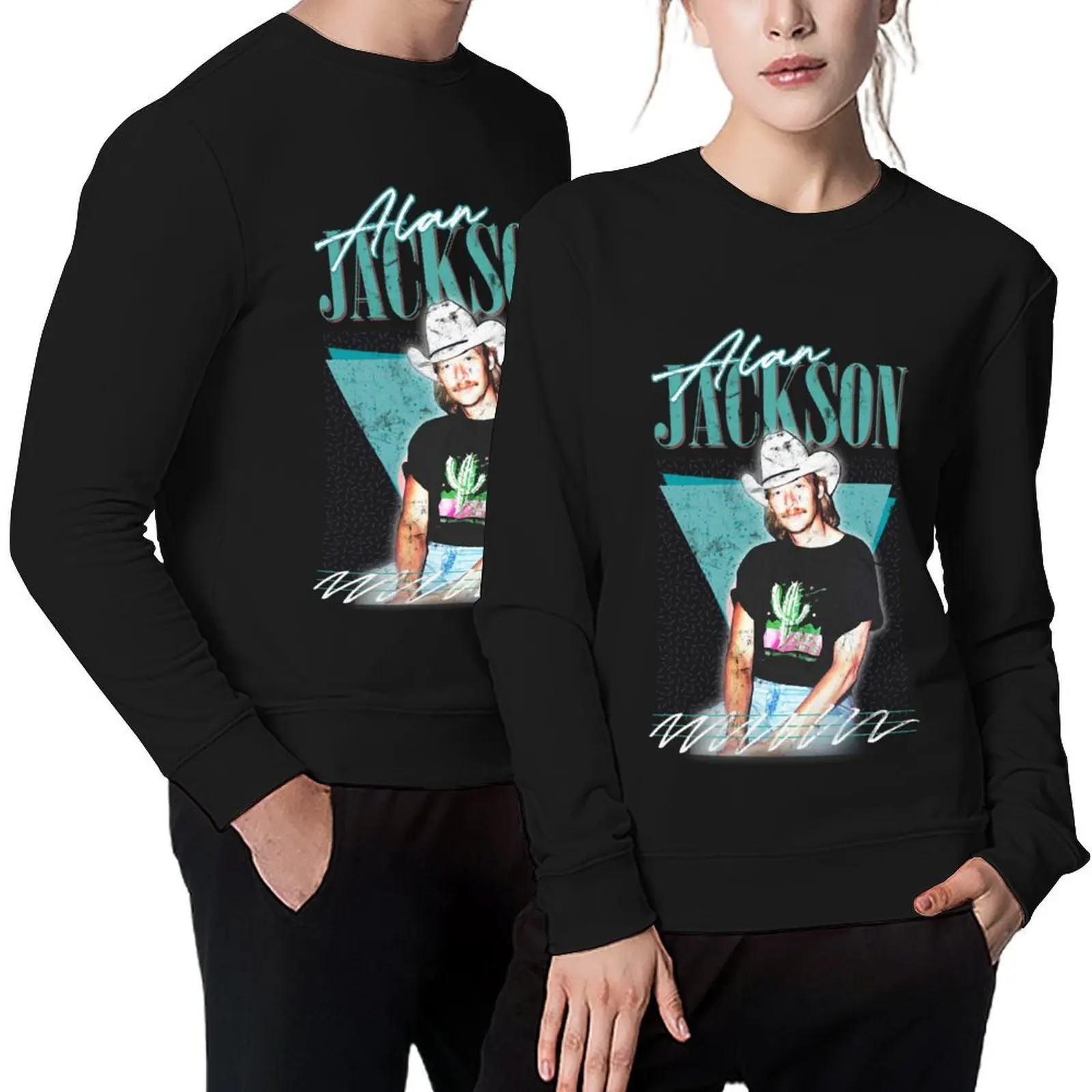 

Alan Jackson Vintage Fa Pullover winter clothes men's coat mens designer clothes korean style clothes new sweatshirt