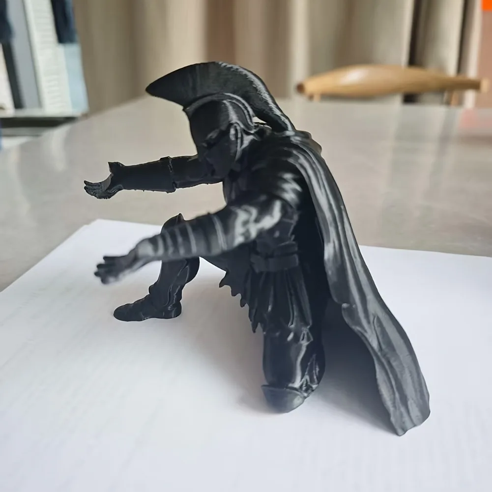 Spartan Warrior Pen Holder Desk Medieval Statue Decor Pencil Organizer Stand Creative 3D Printed Storage Rack Office Study Gift