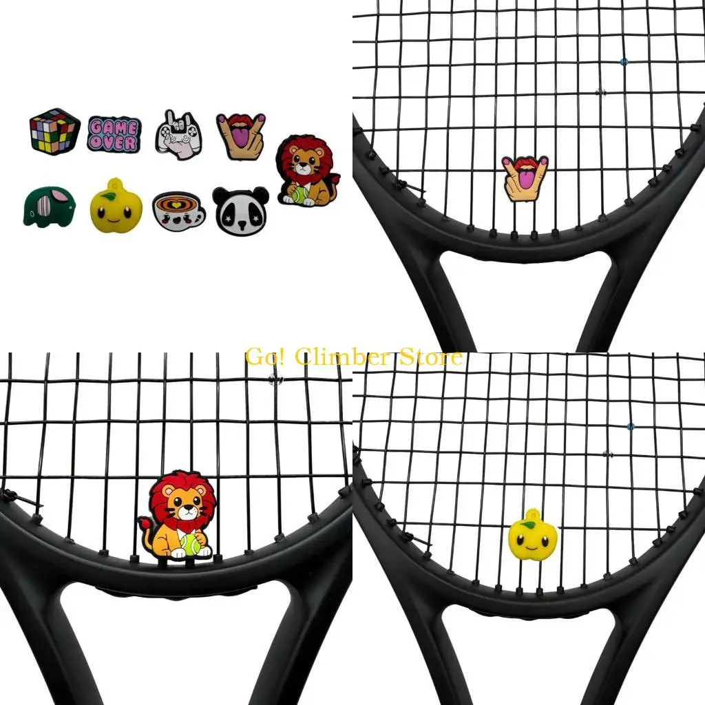 

Q84C String Shock Damping for Tennis Racket, Vibration Dampener Tennis Racket Damper