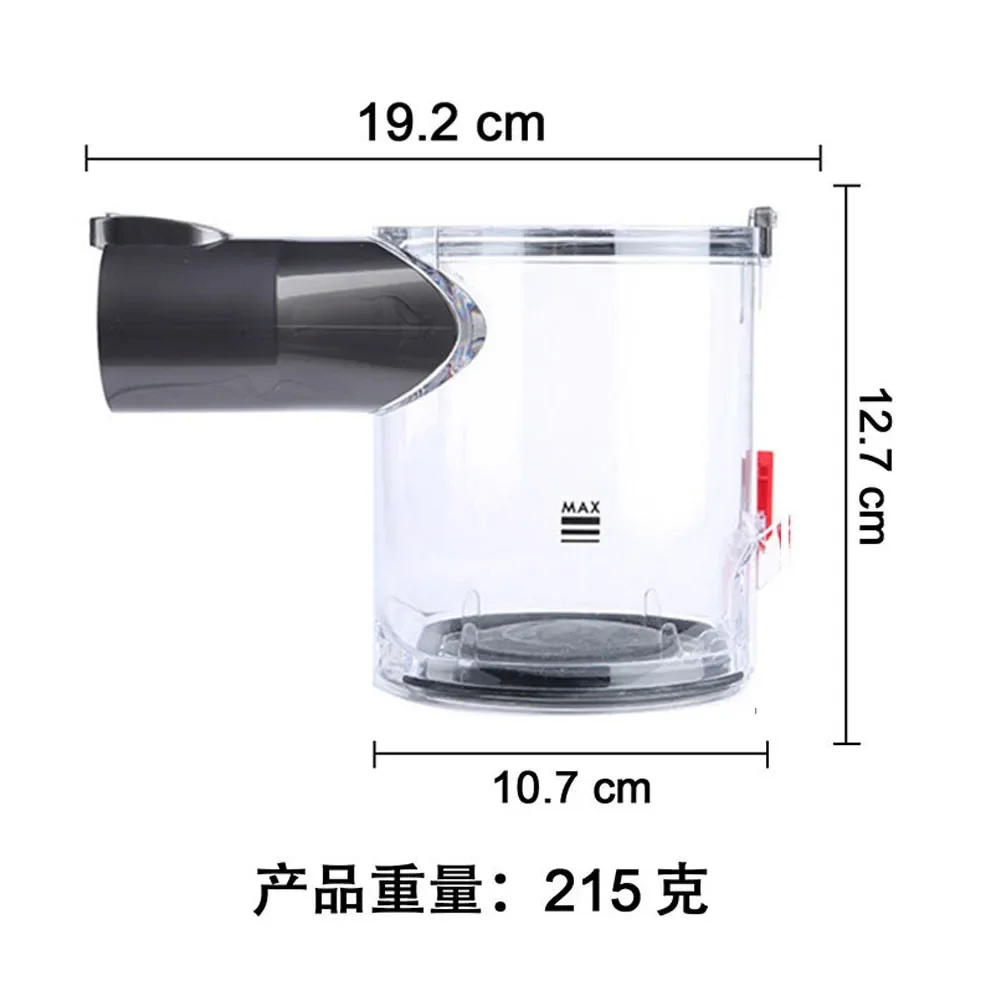 กล่องเก็บฝุ่นของแท้สำหรับ Dyson V6 DC59 DC58ชุดอะไหล่ถังเก็บฝุ่นอินเตอร์เฟซเครื่องดูดฝุ่นหุ่นยนต์ DC74 DC62