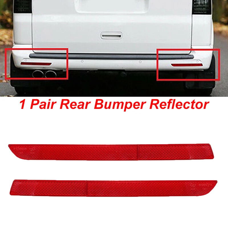 Bumper Reflector Rear Tail Light Lamp Safety Warning Stop Strip Brake Bar for VW T5 Transporter Caravelle Multivan MK V