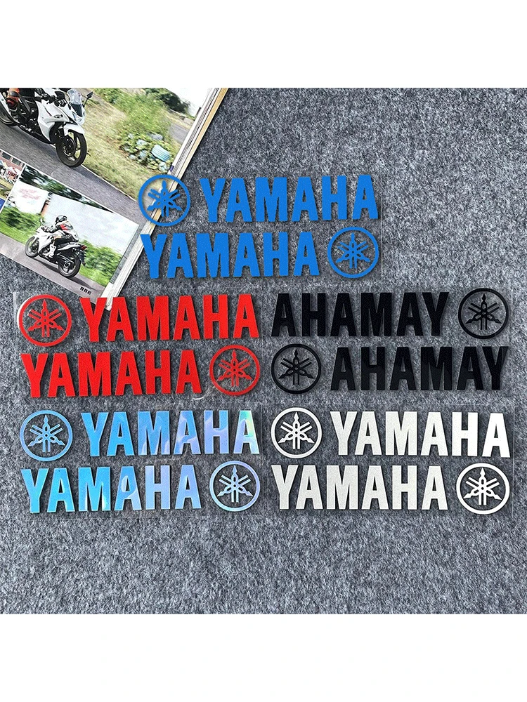 AliExpress Dunlop Reflective Laser Letter Motorcycle Body Decoration Decals for Dirt Bike Scooter Helmet Stickers Modification Accessories