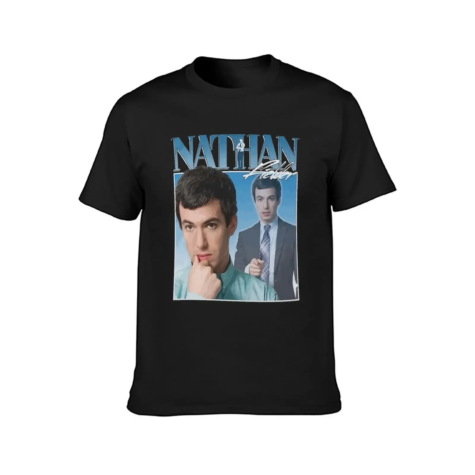 Nathan Fielder camiseta Vintage para hombre, camisetas gráficas, ropa de verano, 90 _ s