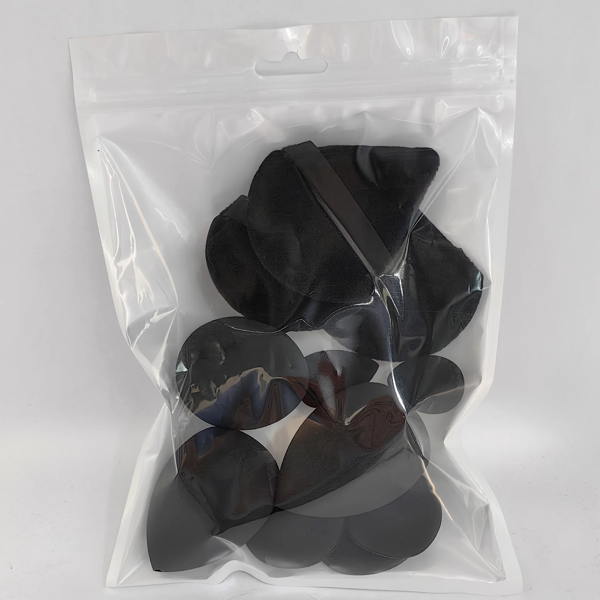 Ensemble de 12 éponges de maquillage mixtes, double usage pour sec et humide, ensemble complet, mini éponge de maquillage à coussin floqué triangulaire, outil de beauté pour les doigts, empêche le maquillage en douceur, ne tache pas, adapté à tous les types de peau