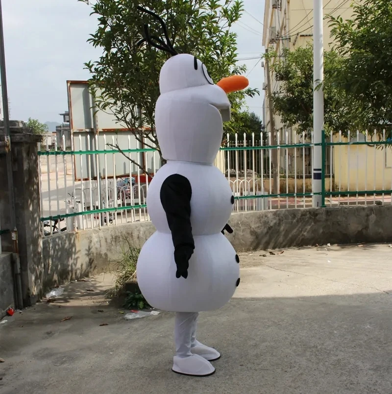 2029 Frozen Snow man Olaf character costume Mascot Advertising Costume Fancy Dress Party Animal carnival
