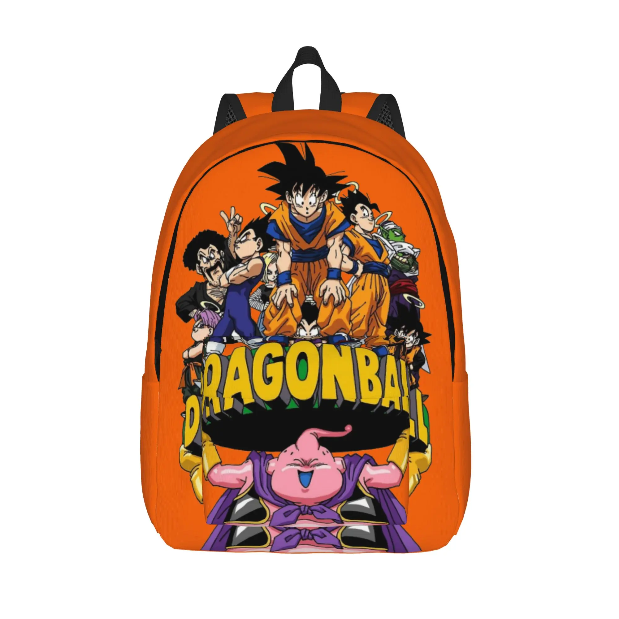 

dragon goko dragonballz dragonball Backpack for Men Women Casual High School Daypack Laptop Computer Canvas Bags with Pocket