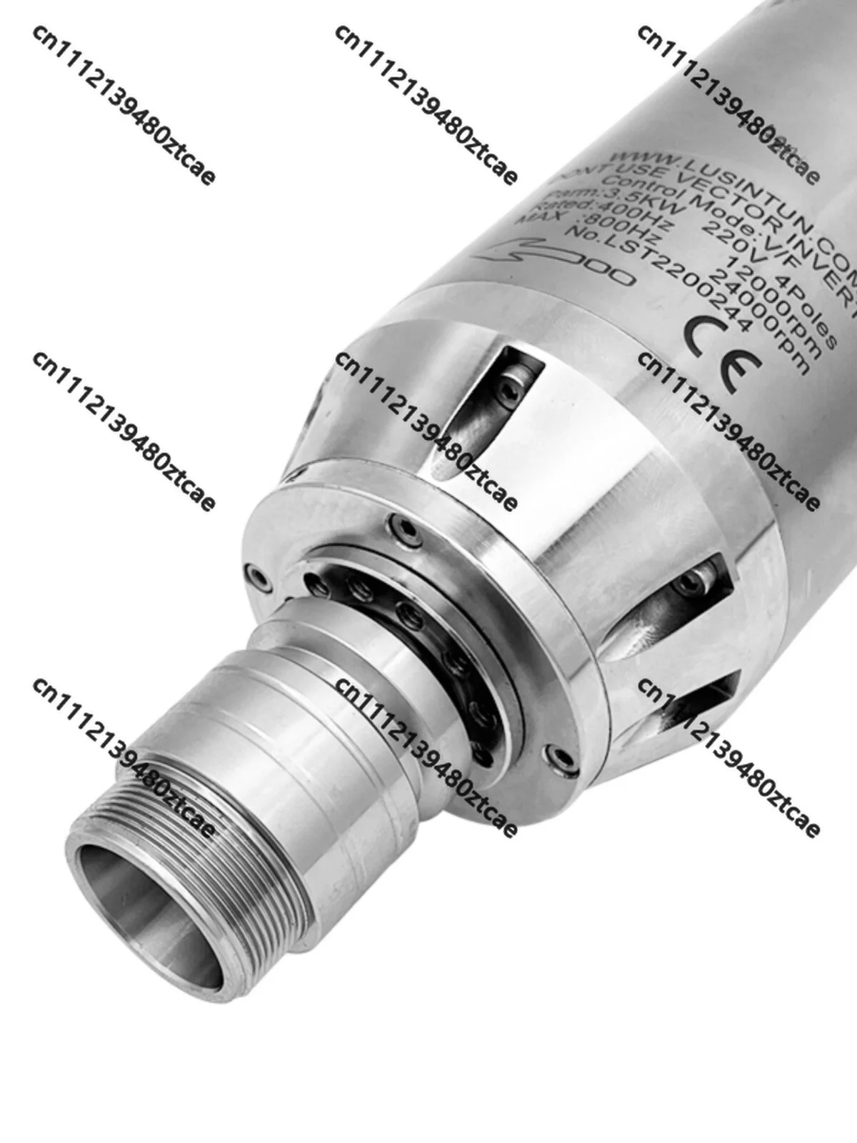 High Speed Water Cooled Auto Tool Change Spindle Motor 3/5.5KW Ceramic Bearing CNC Fine Engraving Milling Machine Parts