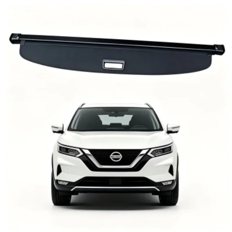 Cargo Cover Trunk Privacy Shade Rear Security Partition Anti-Theft Shield Organizer for NISSAN NX8 2026+ Double Curtain Type