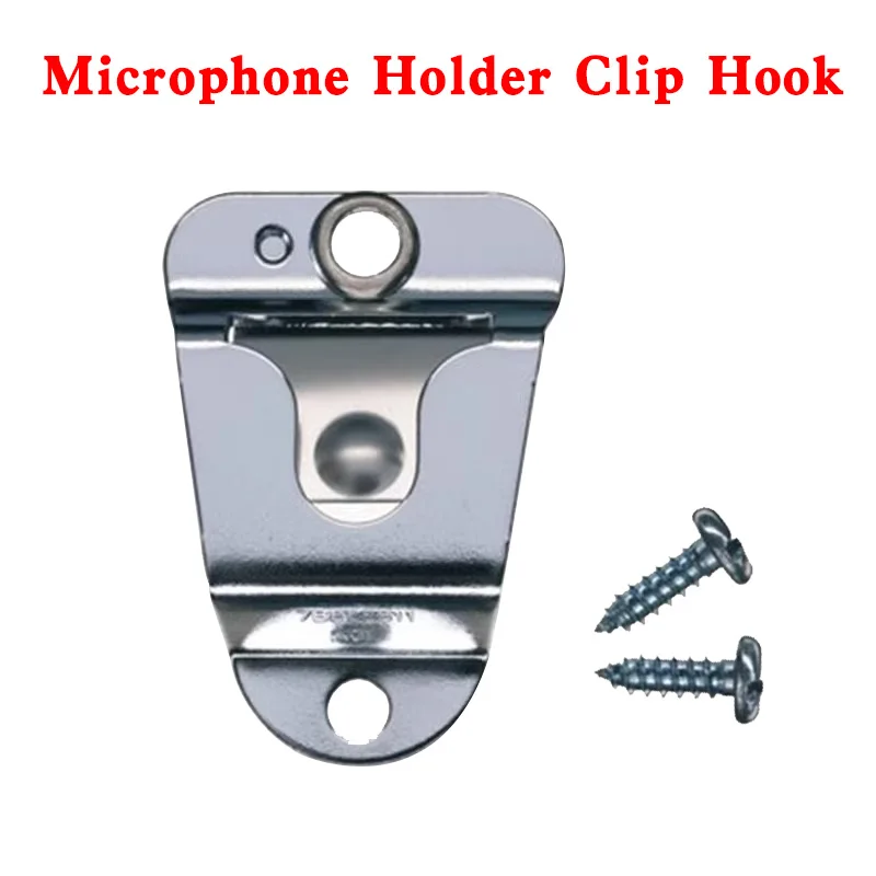 

1/5PCS New Top Quality Microphone Holder Clip Hook for Motorola Kenwood Radio GM300/950/3688/3188