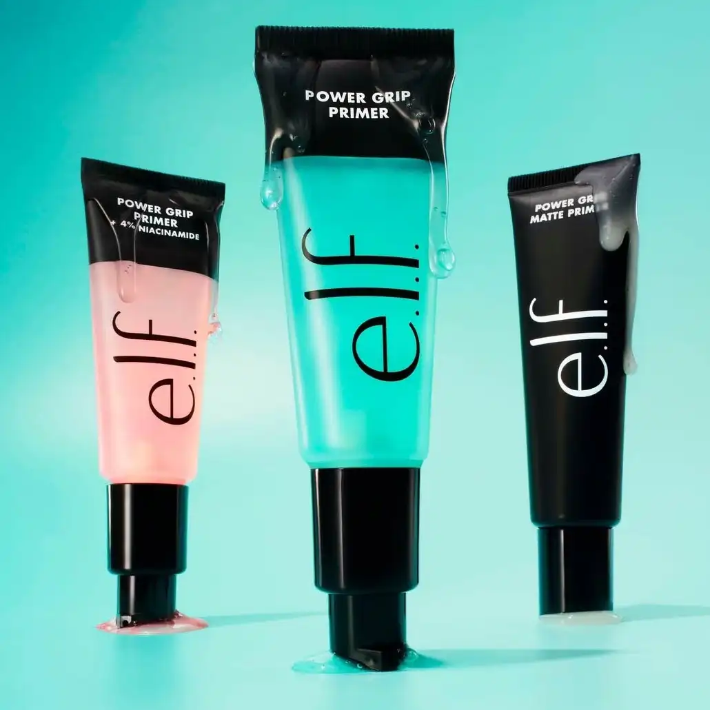 ELF Power Grip Primer Gel Hyaluronzuur Niacinamide Verhelderend Zuur Hydraterend Langdurig Hydraterend Draag Make-up Cosmetica #6