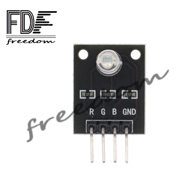 Smart Electronics FZ0455 4pin KY-016 Three Colors 3 Color RGB LED Sensor Module Lucky For Arduino DIY Starter Kit KY016