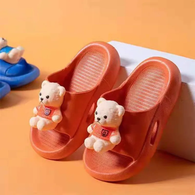 

Cute Cartoon Kids' Slippers for Toddler Child Big Kid Boys Girls Summer Indoor Outdoor Cooling Non Slip Anti Odor