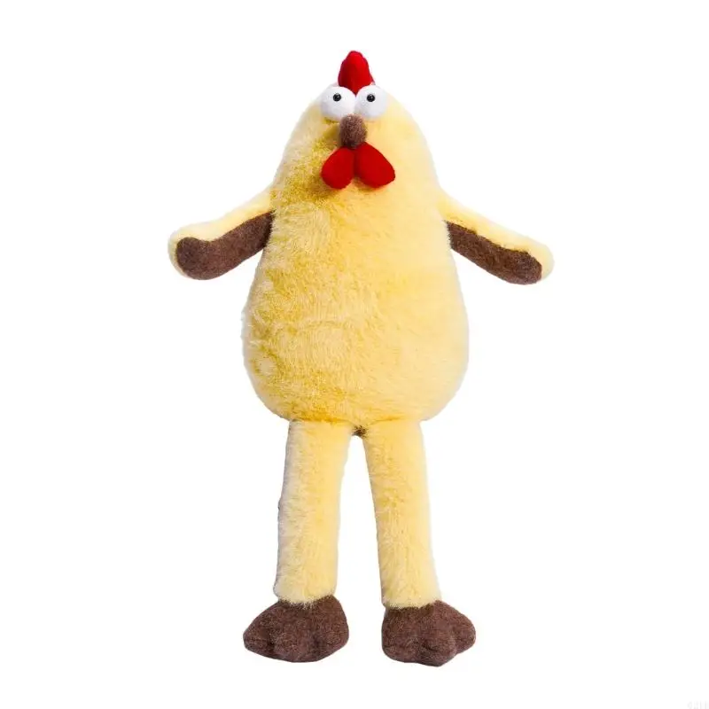 Long Legs Chicken Stuffed Animals Chicken Toy Soft Comfortable Chicken Early Education Toddlers Toy